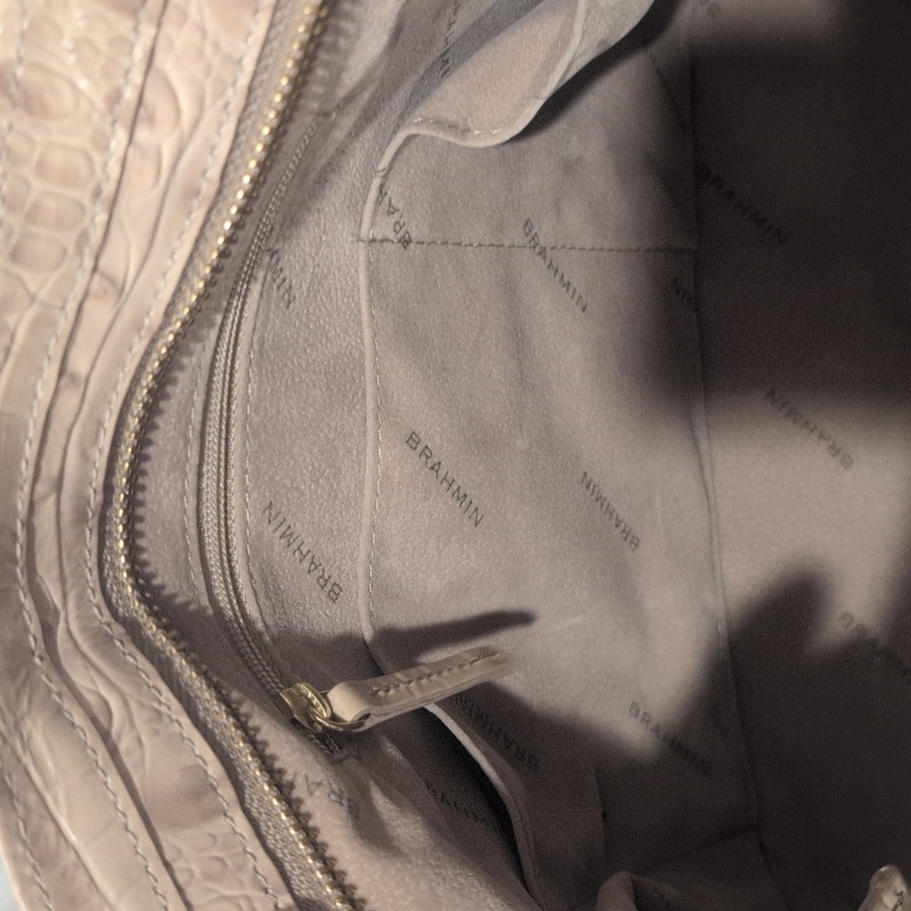 Brahmin Melbourne Ruby Satchel Euc - Picture 6 of 10